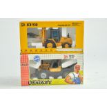 Duo of Farm items from Joal comprising JCB Fastrac plus Forklift. Very good in boxes.