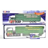 Corgi Diecast Model Truck issue comprising No. CC15210 MAN TGX Livestock Transporter in livery of