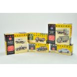 Five boxed Vanguard Diecast issues including Ford Anglia and others. Generally excellent with