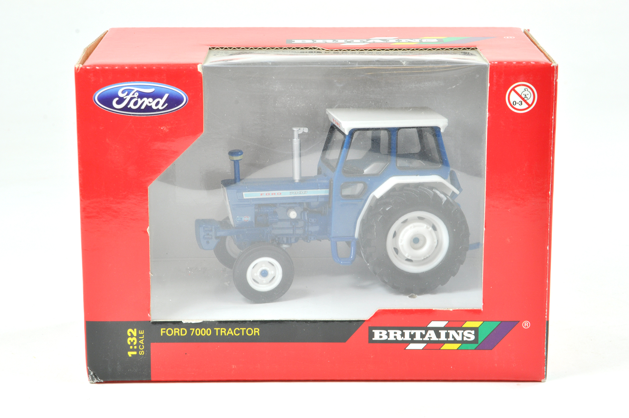 Britains 1/32 Farm issue comprising Ford 7000 Tractor. Previously on display, the model appears very