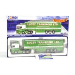 Corgi Diecast Model Truck issue comprising No. CC13777 Scania R Curtainside Trailer in the livery of