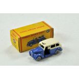 Dinky Dublo No. 067 Austin Taxi with blue and cream body. Generally excellent with little or no sign