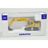 Universal Hobbies 1/50 Construction issue comprising Komatsu HB215LC Excavator. Generally