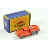 Matchbox regular wheels no. 15b Rotinoff Super Atlantic Ballast Tractor. Orange body with silver