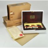 Duo of Matchbox Models of Yesteryear Limited Edition Gift Sets - In wooden Presentation Cases and