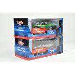 Duo of James Bond 007 1/18 Diecast Vehicles, Aston Martin and Jaguar. Both unopened, hence