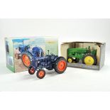 Universal Hobbies 1/16 Fordson Major E27N Tractor plus Ertl John Deere. Both appear excellent with