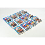 A group of Twelve older issue carded Hot Wheels. Some have damage to plastic bubble, otherwise