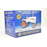 Franklin Mint 1/12 Farm issue comprising Farmall Super A Demonstration Tractor. Precision Detail.