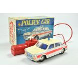 Marx Battery Operated Remote Control Police Car. Generally very good in good working order.