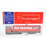 Corgi Diecast Model Truck issue comprising ERF Curtainside in the livery of ERF. Missing