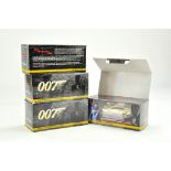 Four Boxed Corgi James Bond 007 Die Another Day Gold Plated Aston Martin issues, No. 07505. All