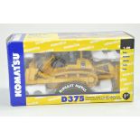 First Gear 1/50 Construction issue comprising Komatsu D375 Crawler Dozer with Ripper. Generally