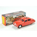 MAKS plastic friction driven Jaguar Fire Chief Car. Superb example is generally excellent, little or