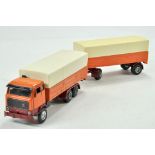 Nacoral Diecast Truck comprising Volvo with Trailer. Generally good, some minor marks. Unboxed.