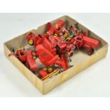 A group of Corgi Massey Ferguson 780 Combine issues, plus Dinky Field Marshall, for spares and