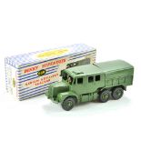 Dinky No. 689 Medium Artillery Tractor. Generally good to very good with some minor marks and wear