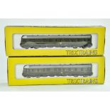 Trix Trains Model Railway issues comprising duo of locomotive issues. Appear very good in boxes.