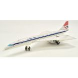 Daiya Japanese Battery Operated Tinplate issue comprising British Airways Concorde. Generally a good