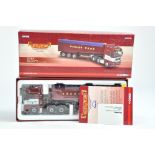 Corgi Diecast Model Truck issue comprising No. CC13432 MAN TGA Tipper in livery of Cawley. Appears