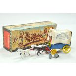 Benbros Qualitoy Covered Wagon Set comprising Wagon, horses, accessories and rider. Generally very