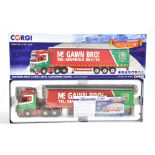 Corgi Diecast Model Truck issue comprising No. CC15201 MAN TGX Curtainside in the livery of Dyce