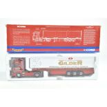 Corgi Diecast Model Truck issue comprising No. CC12933 Scania Topline Fridge Trailer in livery of