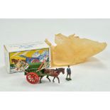 Britains Lilliput No. LV606 Tumbrel Cart. Superb set is complete and excellent, very little signs of