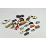 Assorted Mixed Worn Vintage Diecast from Corgi, Matchbox and Others. Fair to Good.