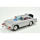 Gilbert Japan Battery Operated James Bond Aston Martin with Ejector Seat with Figures. Not