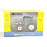 Universal Hobbies 1/32 Farm issue comprising New Holland T6020 Tractor with loader. Excellent,