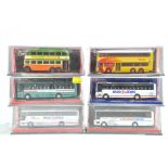 Six Corgi Original Omnibus 1/76 Diecast Bus / Coach issue in various liveries. Excellent in boxes.