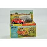 Corgi No. 256 Volkswagen 1200 Rally. Orange body with RN '18' 'East African Safari' on bonnet with