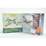 Corgi Aviation Archive Diecast Aircraft issue duo comprising P47 Thunderbolt plus Supermarine