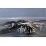 KIT BARKER [1916-88]. Marshlands of Gower, 1964. oil on canvas. signed and dated on the reverse.