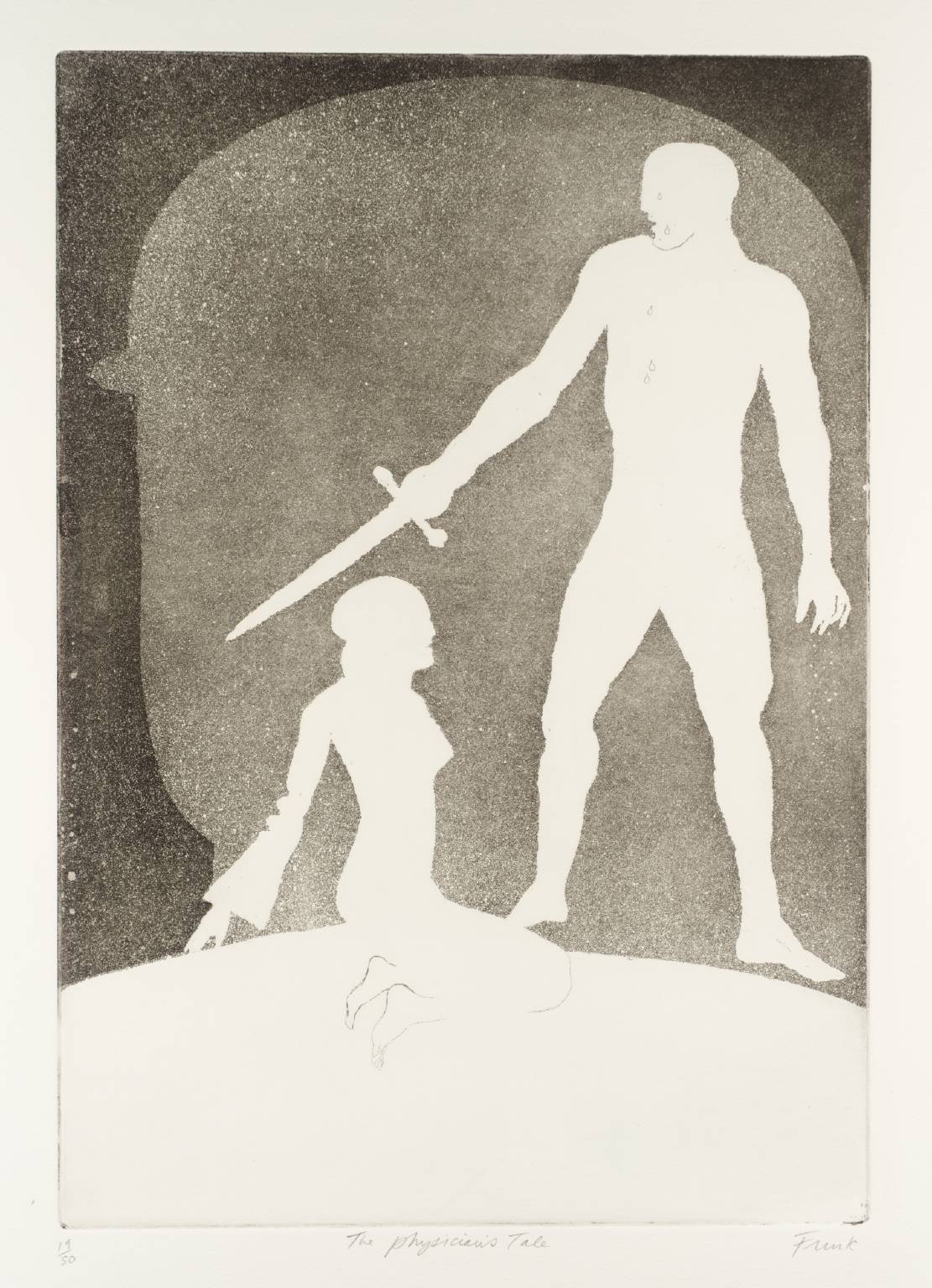 ELISABETH FRINK DBE RA [1930-1993] - The Physician's Tale, 1972.
