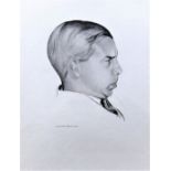 WYNDHAM LEWIS [1882-1957]. J B Priestley, 1932. lithograph, edition of 200 [141/200]. The National