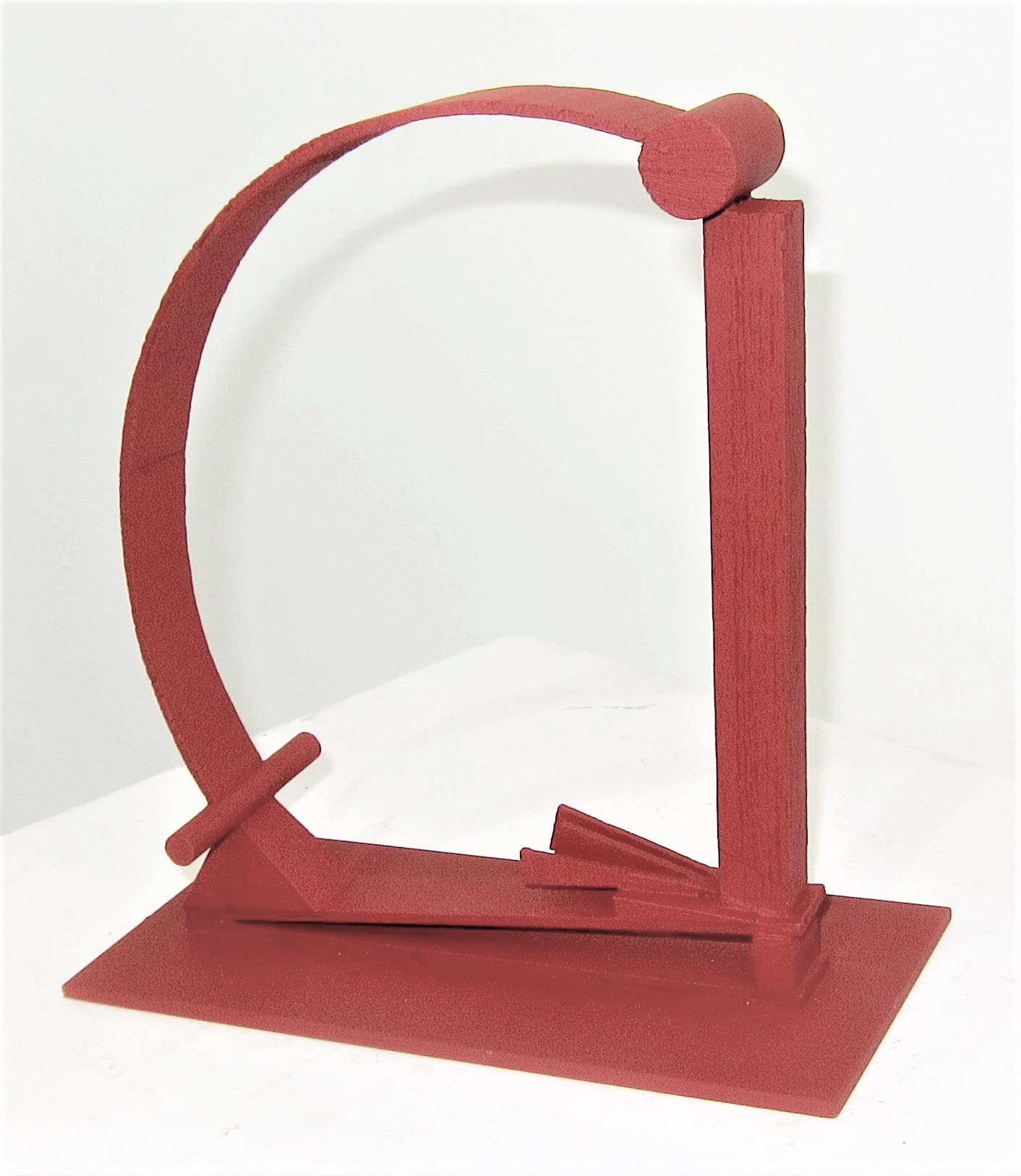 ROY KITCHIN [1926-97]. Rip Off , 1983. wood construction, unique. maquette for large steel - Image 2 of 2