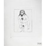 MICHAEL AYRTON [1921-75]. Archilochos Alone, 1975. etching, edition of 75; 70/75; studio stamp