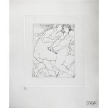 MICHAEL AYRTON [1921-75]. Archilochos Epode, 1975. etching, edition of 75; 66/75. studio stamp