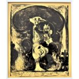 GRAHAM SUTHERLAND [1903-80]. The Music, 1976. lithograph; ed. 50, proof; signed in pencil with
