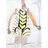 CERI RICHARDS R.A. [1903-71]. Boas, 1956. watercolour and ink; inscribed by the artist; CR studio