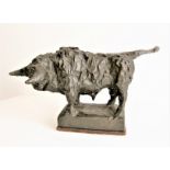 ROBERT CLATWORTHY R.A. [1928-2015]. Bull 11, 1953. bronze, edition of 8; an early cast - unsigned.