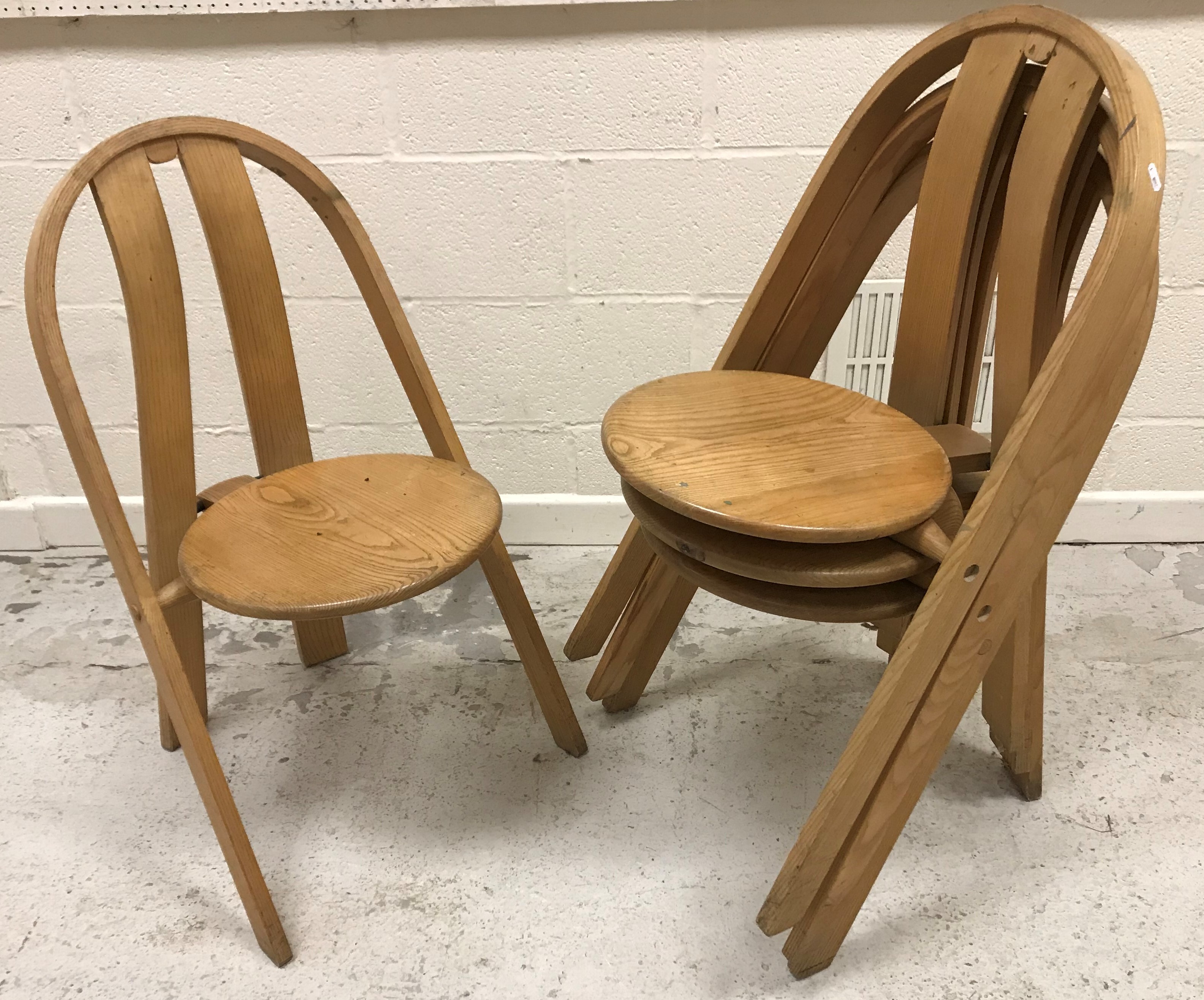 A 20th Century Scandinavian oak dining table, - Image 2 of 4