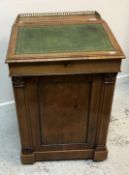 A 19th Century rosewood davenport desk in the manner of Gillow,