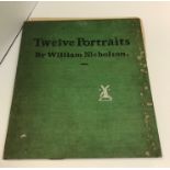 WILLIAM NICHOLSON “Twelve Portraits”, including “HM The Queen”, “HRH The Prince of Wales”,