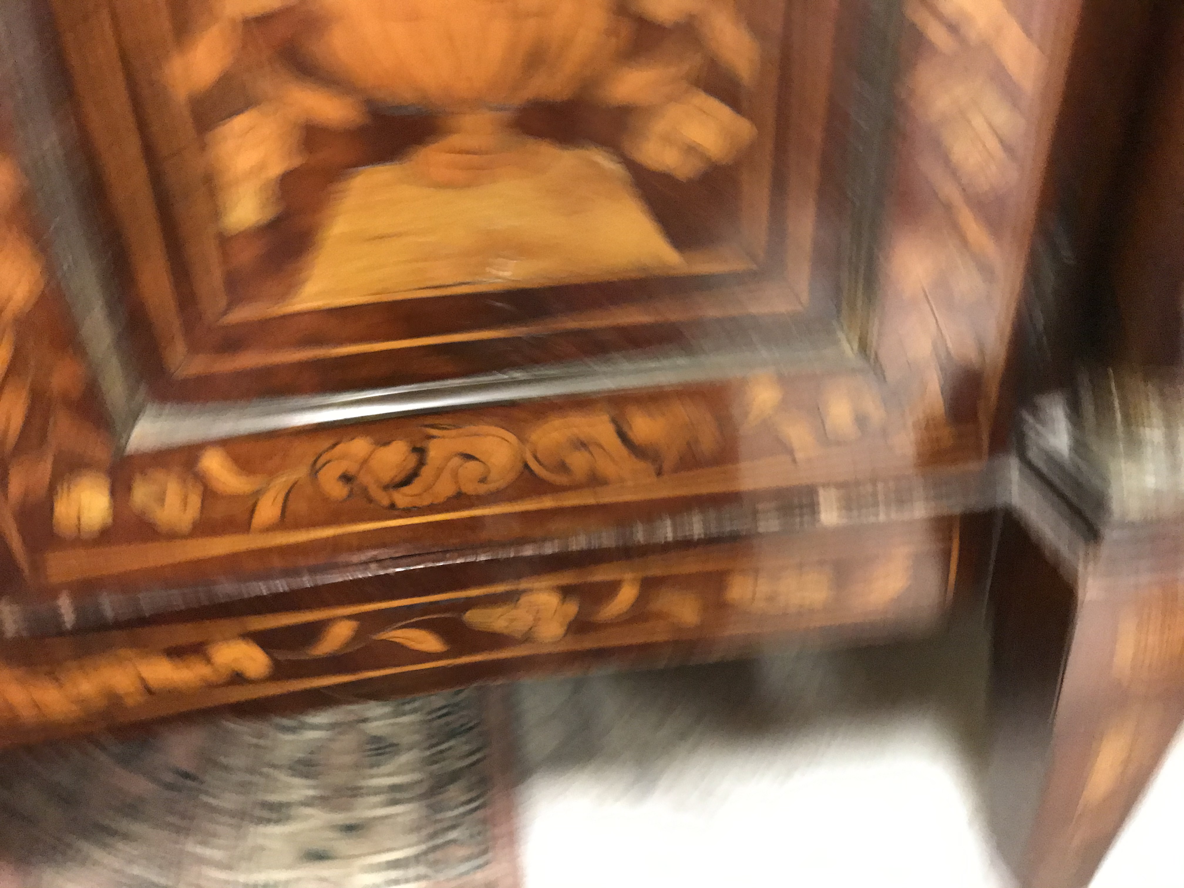 A 19th Century Dutch mahogany and marquetry inlaid side cabinet, - Image 34 of 47