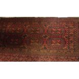 A fine Salour Bokhara rug,