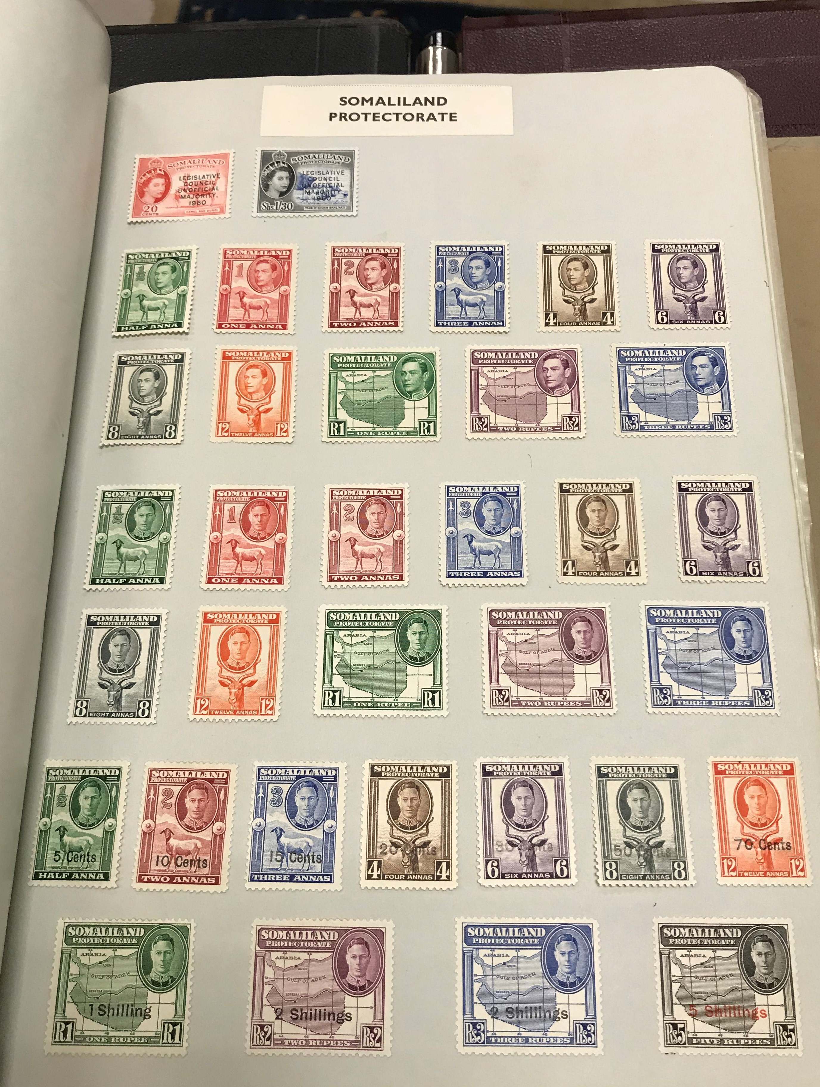 A large and extensive collection of British and World stamps housed in twelve hard twin-lock - Image 29 of 100