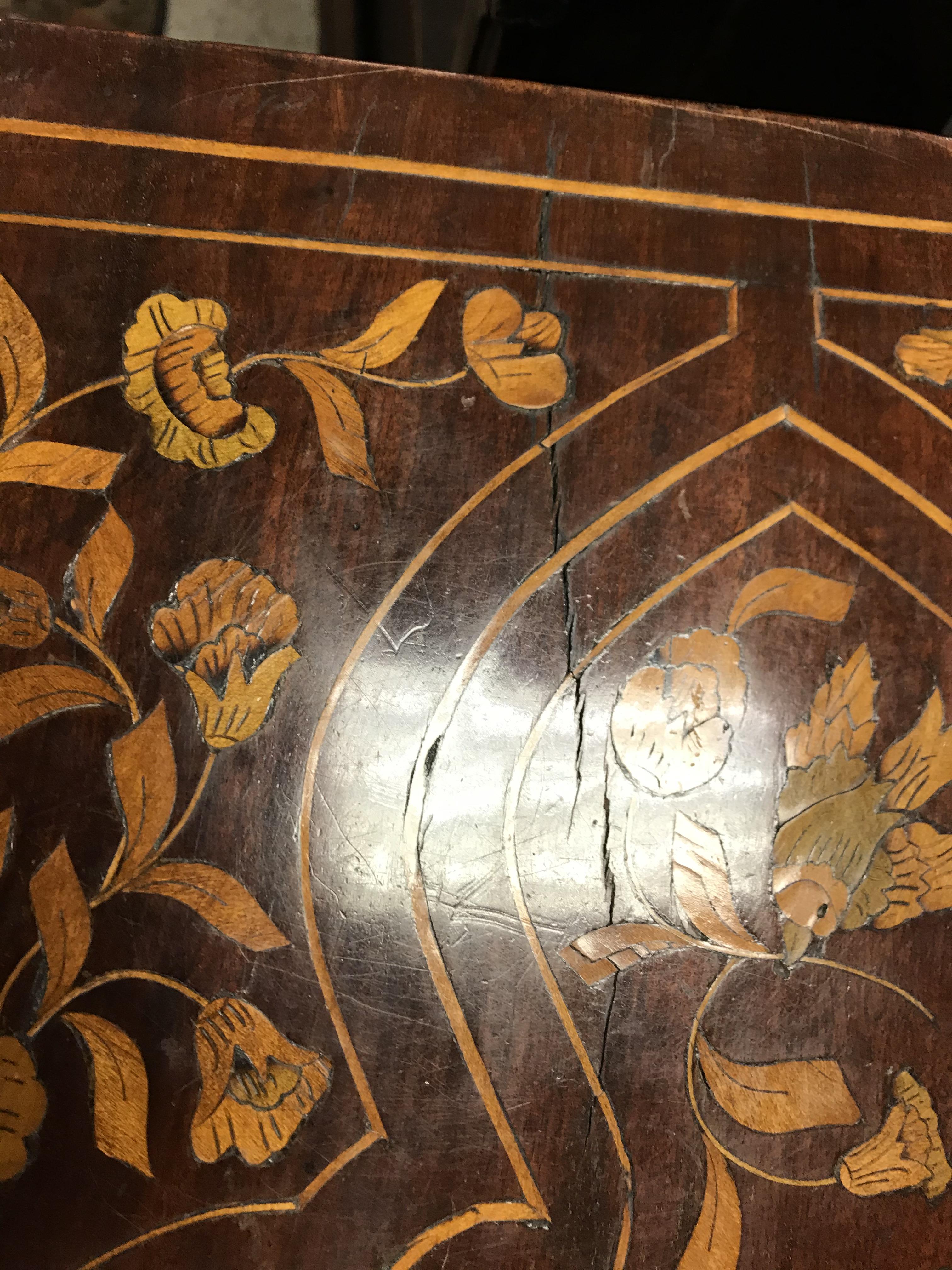 A 19th Century Dutch mahogany and marquetry inlaid side cabinet, - Image 9 of 47